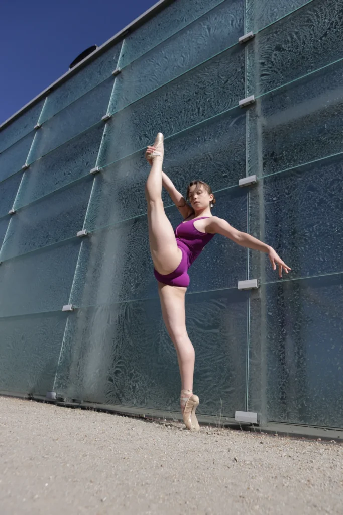 ArtCasse Premium Quality Ballet Leotards - La Première Coupe - Amethyst Purple - Dancer